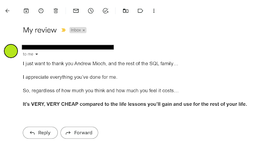 Success story 1